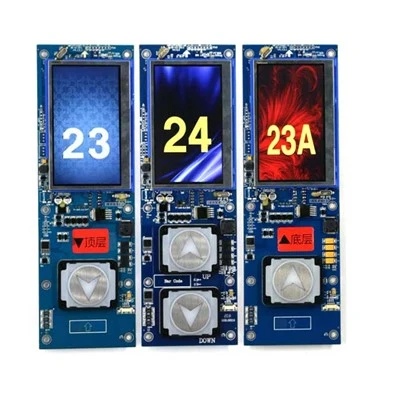 Hiss LCD -våningskort HBP 12- BND