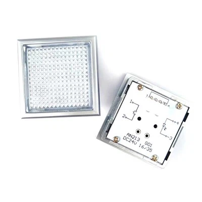 ThyssenKrupp hissbil nödbelysning Tryck-knapp Typ ljus AN213G01 DC24V fyrkantigt ljus